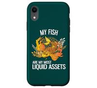 My Fish Are My Most Liquid Assets Funny Investing Case for iPhone XR