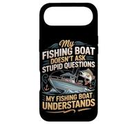 My Fishing Boat Doesn't Ask Stupid Questions Understands Case for iPhone Air