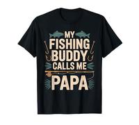 My Fishing Buddy Calls Me Papa Cute Father's Day T-Shirt