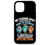 My Fishing Spot Is None Ya Business Case for iPhone 12/12 Pro