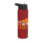 My fist Will do The Talking Stainless Steel Insulated Water Bottle