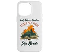 MY FITNESS TRACKER THINKS PAGE TURNS ARE SPRINTS Case for iPhone 14 Pro Max