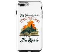 MY FITNESS TRACKER THINKS PAGE TURNS ARE SPRINTS Case for iPhone 7 Plus/8 Plus