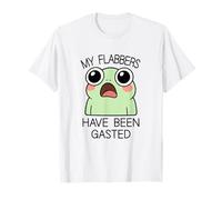 My Flabbers Have Been Gasted Funny Frog Humor Animal Jokes T-Shirt