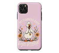 My Flabbers Have Been Gasted Funny Goose Floral Snarky Humor Case for iPhone 11 Pro Max
