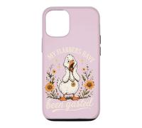 My Flabbers Have Been Gasted Funny Goose Floral Snarky Humor Case for iPhone 12/12 Pro