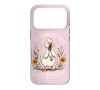 My Flabbers Have Been Gasted Funny Goose Floral Snarky Humor Case for iPhone 17 Pro
