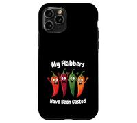 My Flabbers Have Been Gasted Funny Meme Shocked Chili Pepper Case for iPhone 11 Pro