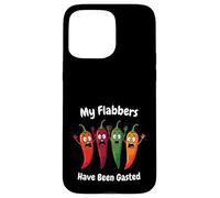 My Flabbers Have Been Gasted Funny Meme Shocked Chili Pepper Case for iPhone 15 Pro Max