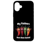 My Flabbers Have Been Gasted Funny Meme Shocked Chili Pepper Case for iPhone 16 Plus