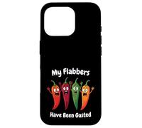 My Flabbers Have Been Gasted Funny Meme Shocked Chili Pepper Case for iPhone 16 Pro
