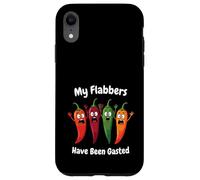 My Flabbers Have Been Gasted Funny Meme Shocked Chili Pepper Case for iPhone XR