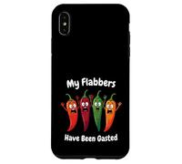 My Flabbers Have Been Gasted Funny Meme Shocked Chili Pepper Case for iPhone XS Max