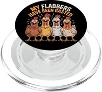 My Flabbers Have Been Gasted Funny Shocked Chicken Meme PopSockets PopGrip for MagSafe