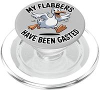 My Flabbers Have Been Gasted Funny Shocked Duck Meme PopSockets PopGrip for MagSafe