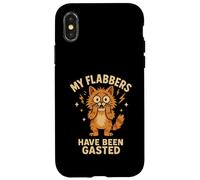 My Flabbers Have Been Gasted Retro Funny Cat Case for iPhone X/XS