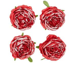 My Flair Artificial Flower, Red, See Item Dimensions