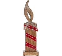 My Flair Christmas Figurine, Wood, red/White, s.h. Artikelmaße
