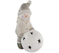 My Flair Christmas Tree Bauble, Stone resin, White, s.h. Artikelmaße