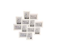 My Flair Picture Frame, Mdf, Paulownia, White, 2 x 62 x 62 cm