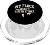 My Flock Doesn't Listen Either Funny Christian Mom PopSockets PopGrip for MagSafe