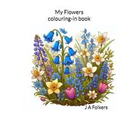 My Flowers colouring-in book