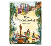 My Folksong book piano (easy) Folksongs Schott Music Saddle-wire stitching