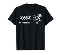My Followers Vs Me - XC Cross Country Running XC Runner T-Shirt