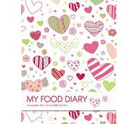MY FOOD DIARY - Compatible With The Fast 800 Diet Plan: 12 Weeks Food Tracking - Includes Good Habit Tracker, Meal Planner, Food Items & Values & Recipes
