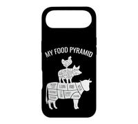 My Food Pyramid Funny Carnivore Cow Pig Chicken Case for iPhone Air