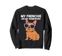 My Frenchie ate my homework - School French Bulldog Sweatshirt