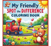 My Friendly Spot the Difference Coloring Book