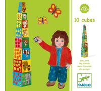 Djeco Stacking Cubes - My Friends