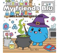 My friends Blu: Simple & Cute Fruit Coloring Book