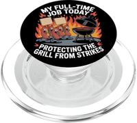 My Full Time Job Today Protecting the Grill Labor Day PopSockets PopGrip for MagSafe