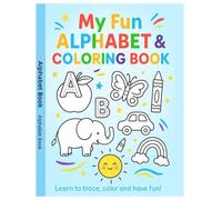 My Fun Alphabet & Coloring Book: Let’s Learn, alphabet, Trace & Color!