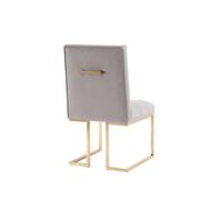 my furniture Lorenzo Dining Chair - Dove Grey