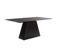 my furniture Loretta Black Dining Table - Indoor Tables Without Drawers Collection