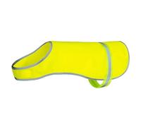 My Furry Friend Dog Safety Vest High Vis/Hi-Vis | Highly Reflective Lightweight Cotton Dog Jacket | Keep Your Dog Safe Visible From Cars Cyclists Hunting Accidents | 3 Sizes (S/M/L) | (Medium, Yellow)