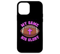 My Game His Glory Football Jesus Bible Religion Praying God Case for iPhone 12 mini