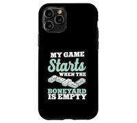 My Game Starts When The Boneyard Is Empty Dominoes Case for iPhone 11 Pro