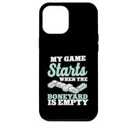 My Game Starts When The Boneyard Is Empty Dominoes Case for iPhone 12 Pro Max