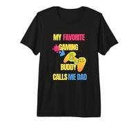 My Gaming Buddy Calls me dad Premium T-Shirt