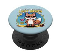My Gaming Language Is Loot Drops Fox Gamer Cool Design PopSockets Adhesive PopGrip
