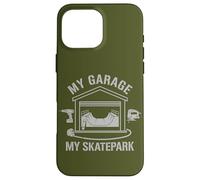 My Garage My Skatepark Ramp Builder Funny Case for iPhone 16 Pro Max