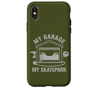 My Garage My Skatepark Ramp Builder Funny Case for iPhone X/XS