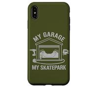 My Garage My Skatepark Ramp Builder Funny Case for iPhone XS Max