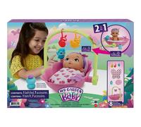 My Garden Baby Baby Butterfly 2-in-1 Bath & Bed 29cm with Accessories Mattel