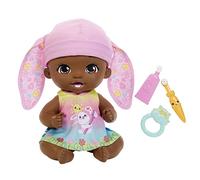 My Garden Baby Brush & Smile Little Bunny Baby Doll 12-in with 3 Accessories