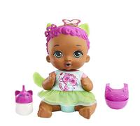 My Garden Baby Feed & Change Baby Kitten Doll (12-in) & Accessories, with Reusable Diaper, Bib, and Bottle, Great Gift for Kids Ages 3Y+, HHL23